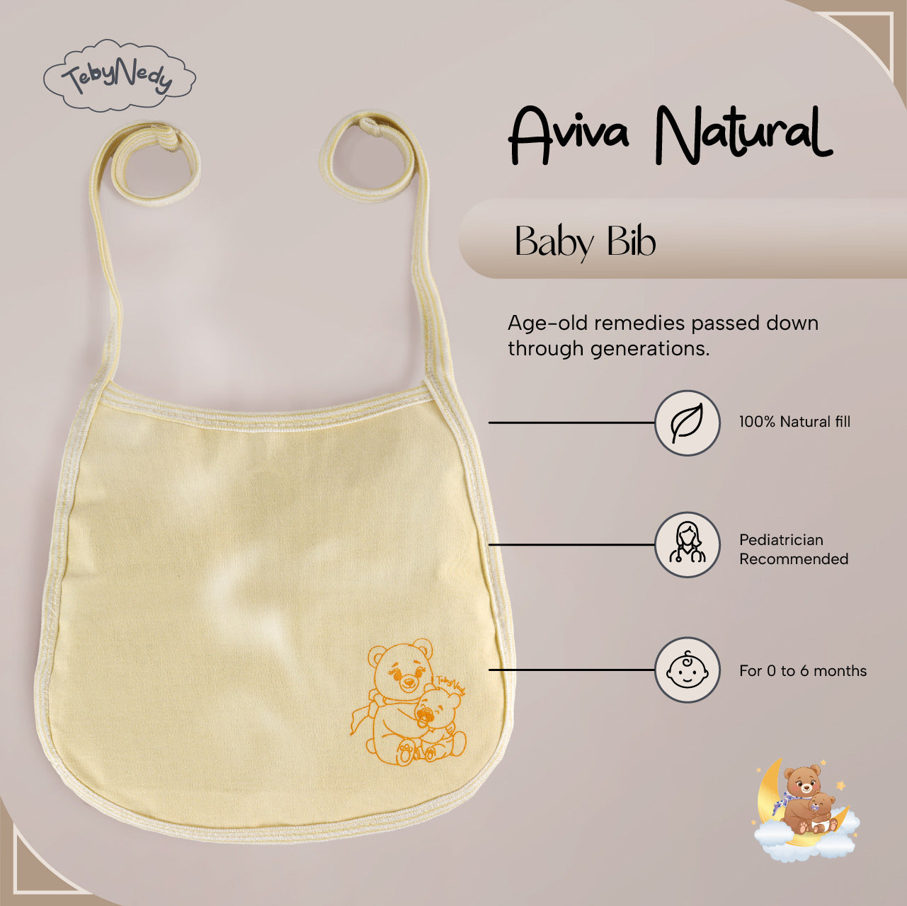 Aiva Natural Baby Bib