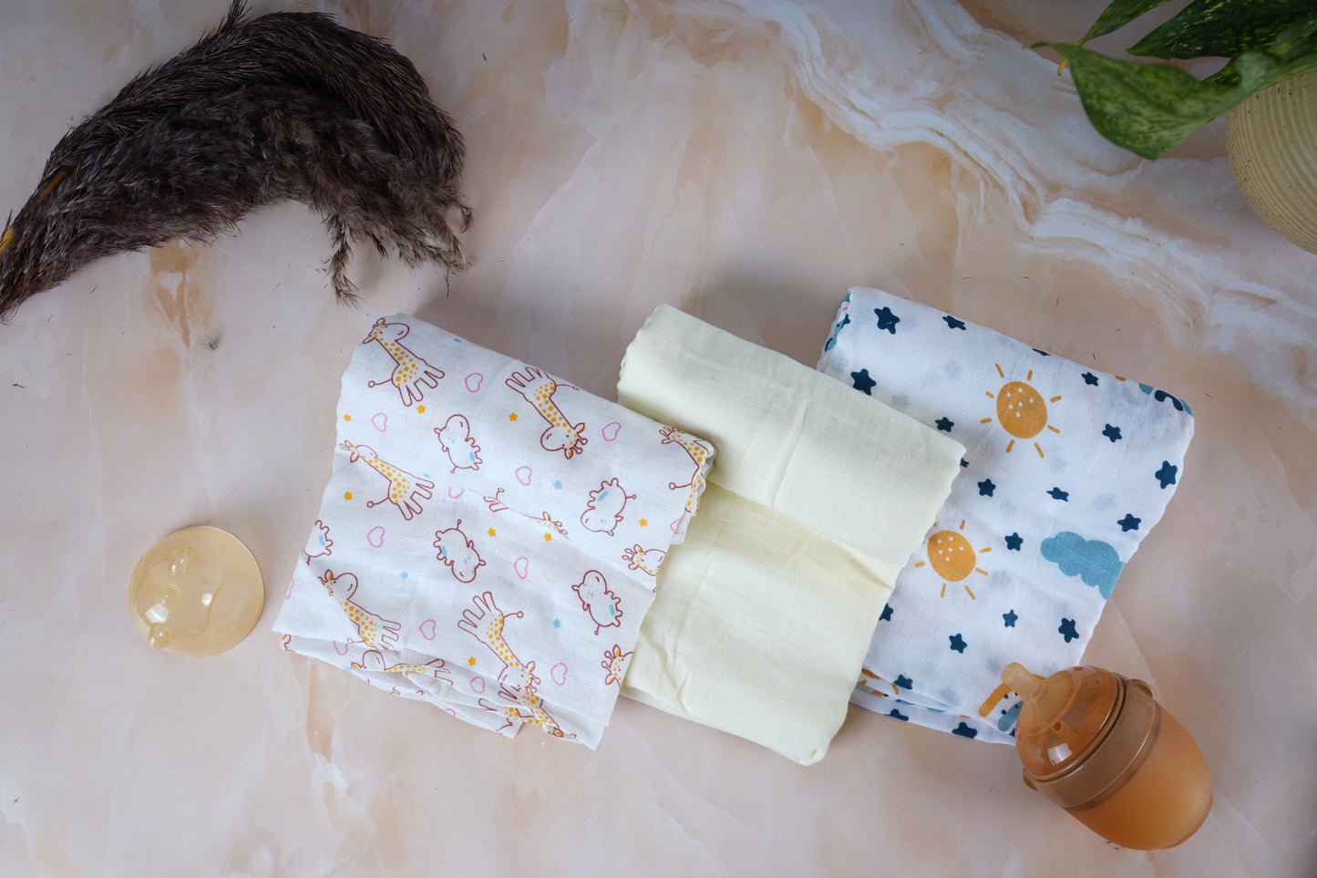 Swado Muslin Swaddle (Pack of 3)